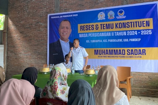 Reses Muhammad Sadar di Pundata, Warga Minta Bantuan Fasilitas Olahraga