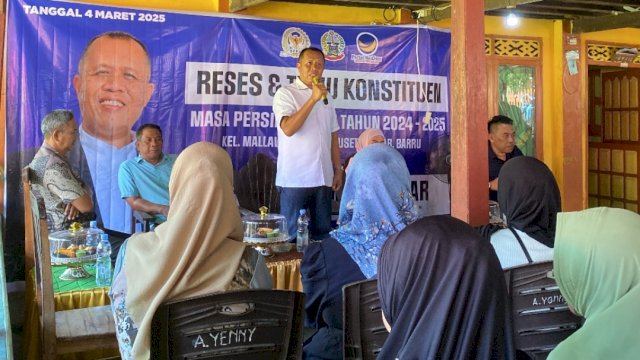 Ketua Fraksi NasDem DPRD Sulawesi Selatan, Muhammad Sadar.