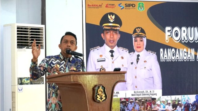 Bupati Sidrap Syaharuddin Alrif.