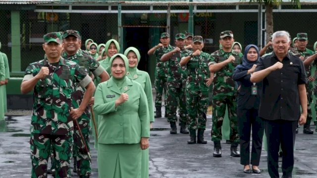 Bupati Pinrang, Irwan Hamid Sambut Kehadiran Pangdam XIV/Hasanuddin Mayjen TNI Windiyatno.