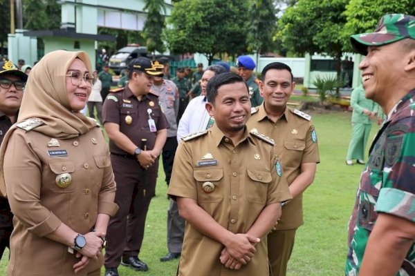 Pererat Koordinasi, Bupati dan Wakil Bupati Barru Hadiri Kunjungan Kerja Pangdam XIV/Hasanuddin
