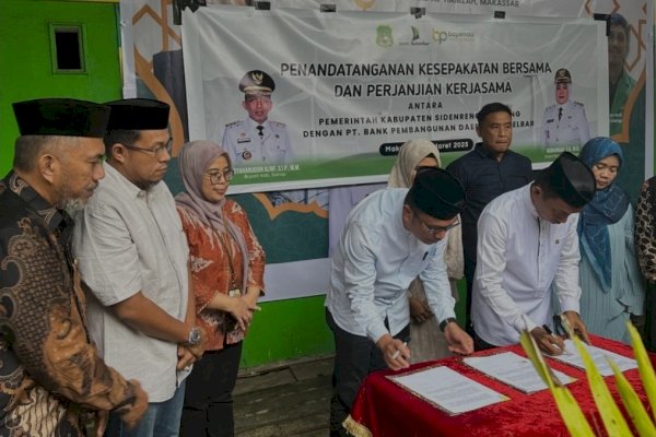 Pemkab Sidrap dan Bank Sulselbar Kolaborasi Tingkatkan Layanan Pajak Daerah
