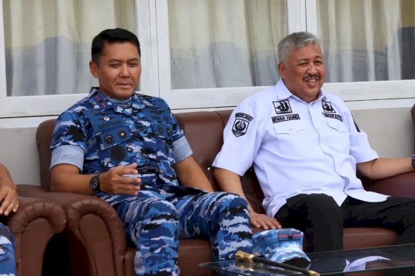 Irwan Hamid Dampingi Komandan Lanud Sultan Hasanuddin Silaturahmi Bersama Masyarakat Malimpung
