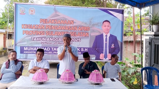 Anggota DPRD Sulawesi Selatan, Muhammad Taufik Malik.