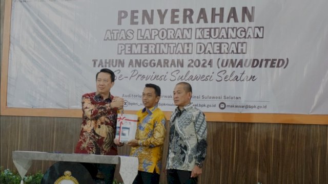 Bupati dan Ketua DPRD Sidrap Serahkan LKPD 2024 ke BPK Sulsel