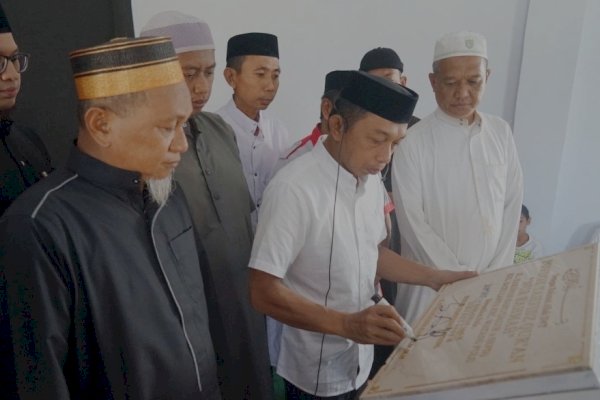 Perkuat Pendidikan Agama Bupati Sidrap Resmikan Pondok Tahfidz Quran Nur Rahmah