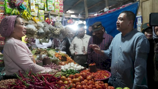 Appi Soroti Kondisi Pasar Tradisional Makassar.