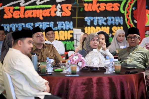 Wawali Makassar Aliyah Hadiri Buka Puasa Bersama Jajaran Forkopimda dan Pemkot Makassar