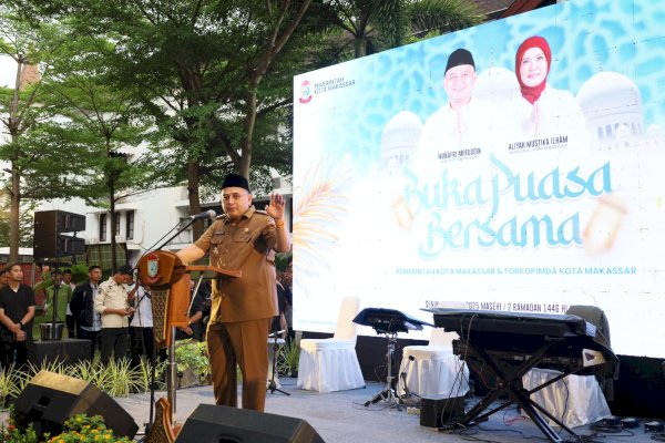 Pemkot Makassar Gelar Buka Puasa Bersama Forkopimda, Munafri Arifuddin Tekankan Sinergi Pemerintahan