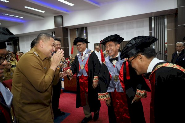 Wali Kota Munafri Apresiasi Gelar Doktor Inspektur Daerah Makassar