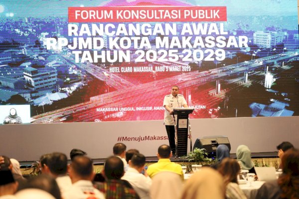 RPJMD 2025-2029, Munafri Arifuddin Tegaskan Komitmen Wujudkan Makassar Unggul, Inklusif Aman, dan Berkelanjutan