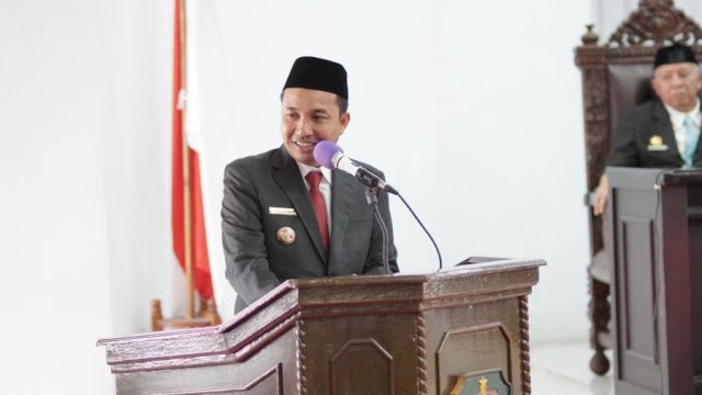 Bupati Luwu Utara, Andi Abdullah Rahim.