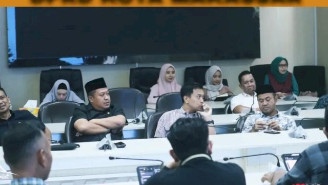 DPRD Makassar Gelar rapat Banggar.