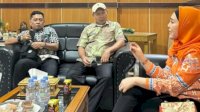 Wakil Ketua 1 DPRD Barru A. Yenni Kunker ke Dinsos Provinsi Sulsel