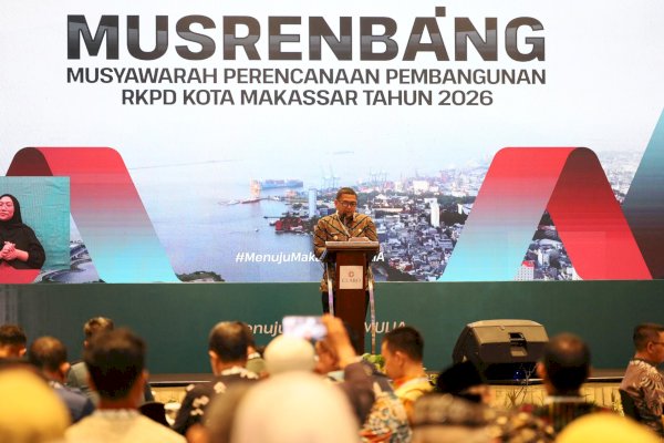 Dorong Pembangunan Inklusif, Musrenbang RKPD 2026 Makassar Tekankan Isu Strategis Sesuai Visi Kota