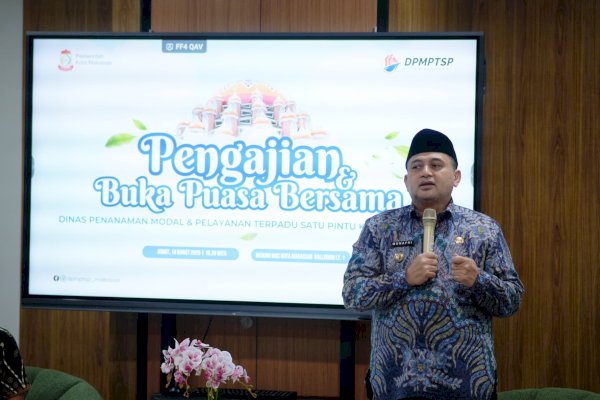 Bukber Dinas Penanaman Modal dan PTSP, Munafri Arifuddin Tekankan Kemudahan Investasi