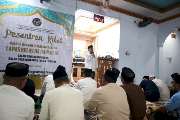 Momentum Ramadan, Wali Kota Parepare Tasming Hamid Ajak Warga Binaan Perkuat Keimanan dan Perbaiki Diri