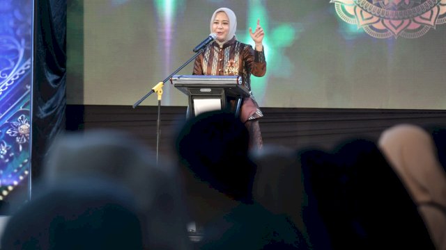 Wagub Sulsel Fatmawati Rusdi Buka Trend Hijab Expo 2025.