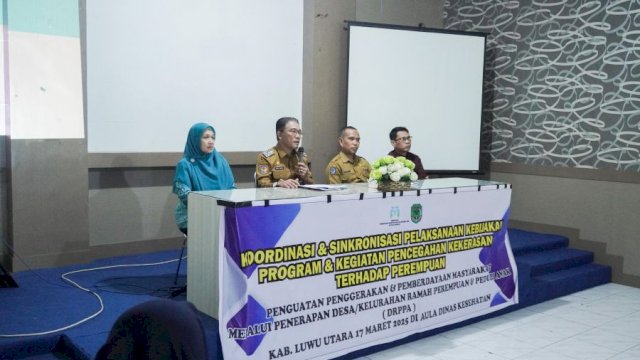 Pemkab Lutra Berkomitmen Menjadi Kabupaten Ramah Perempuan Dan Peduli Anak.