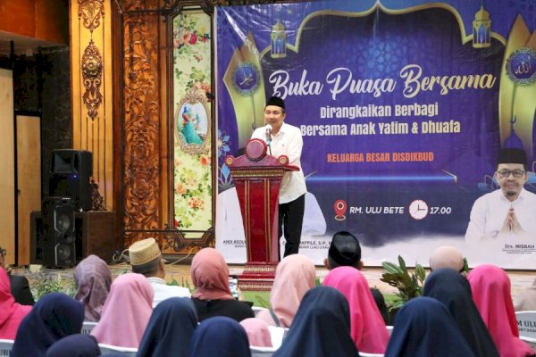 Buka Puasa Bersama Disdikbud Lutra, Andi Rahim Tekankan Penguatan Pendidikan