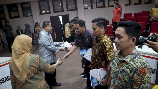 20 Pegawai Mutasi Masuk Resmi Bergabung di Pemkot Makassar.