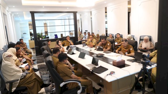 Pj Sekda Irwan Adnan Rakor Bersama KPK.