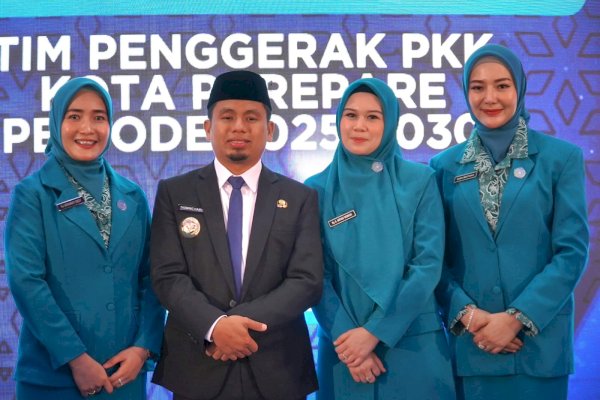 Pengurus TP PKK Parepare Resmi Dilantik, Siap Wujudkan Program Pemberdayaan