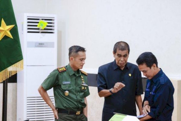 Ketua DPRD Barru Hadiri Rapat Persiapan Pelaksanaan TMMD ke-123