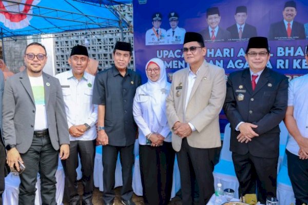 Peringatan HAB Kementerian Agama RI Ke-79, Ketua DPRD Barru Hadir