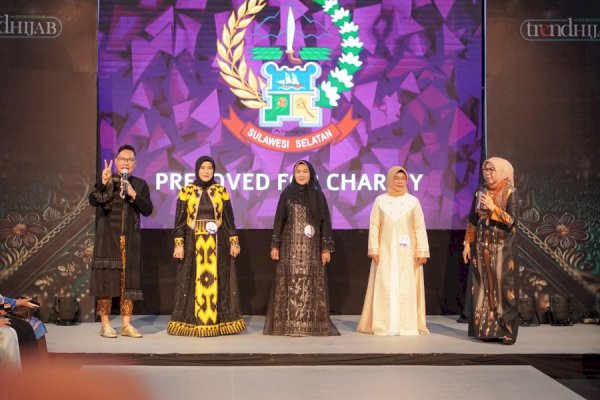 Ketua PKK Luwu Utara Dukung Charity untuk UMKM Perempuan di Trend Hijab Expo