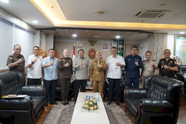 Kajati Bersama Bupati Gowa Bahas Penyelesaian Pembangunan Bendungan Jenelata