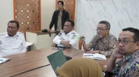 Bupati Luwu Patahudding Temui BBWS Pomjen, Bahas Kondisi Bendungan Suplesi Radda