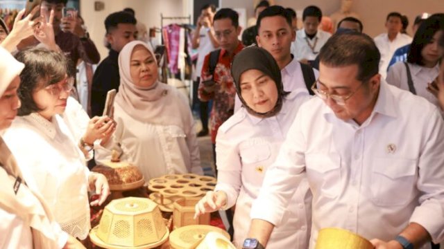 Wawali Aliyah Dampingi Menteri Ekonomi Kreatif di Acara Creators Lab Emak-Emak Matic.