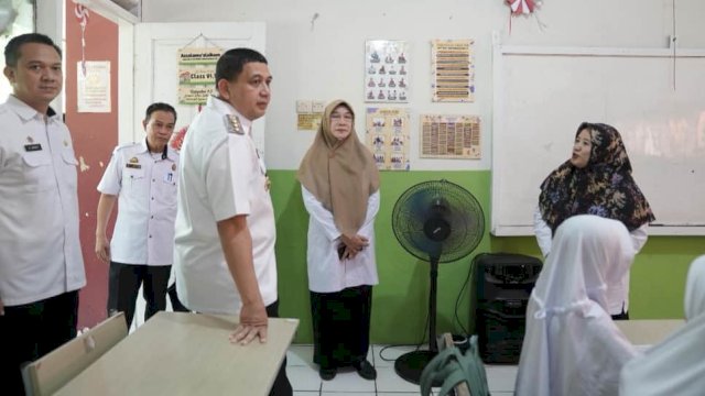 Wali Kota Munafri Sidak SD Mangkura.