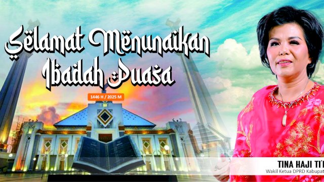 Wakil Ketua DPRD Gowa Haji Ti&#8217;no Ucapkan Selamat Menunaikan Ibadah Puasa