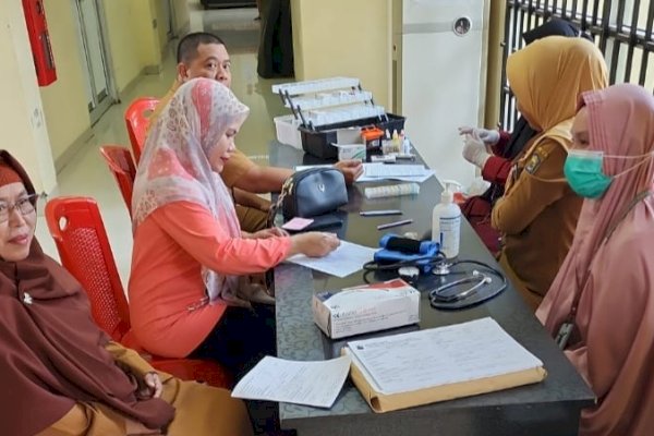 DWP RSUD Lanto Dg Pasewang Gelar Halal Bihalal Dirangkaikan Donor Darah