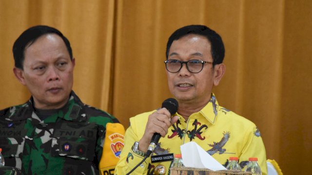 Bupati Soppeng Suwardi Haseng:.