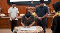 Bupati Soppeng Tanda Tangani Nota Kesepakatan Bersama Rancangan Awal RPJMD Tahun 2025-2029