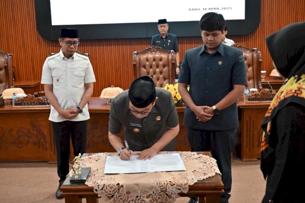 Bupati Soppeng Tanda Tangani Nota Kesepakatan Bersama Rancangan Awal RPJMD Tahun 2025-2029