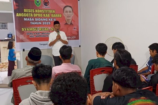Dengar Aspirasi Warga, Syamsu Rijal Dorong Pemuda Berwirausaha