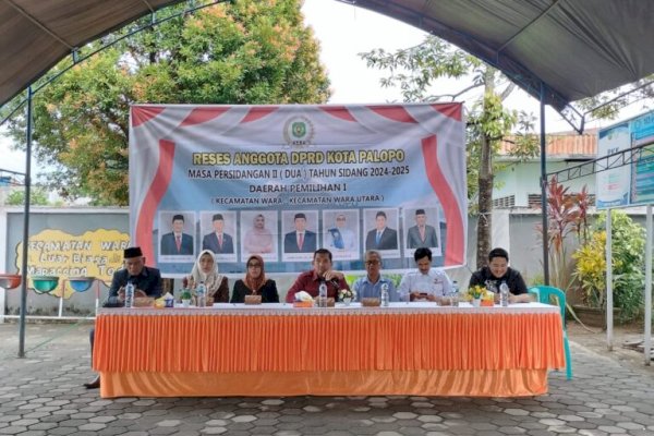 DPRD Palopo Gelar Reses, Warga Keluhkan Masalah Banjir di Kecamatan Wara