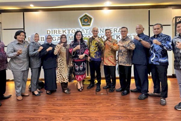 Direktur Jenderal Bimas Kristen Terima Audiensi DPRD Kota Palopo Terkait Usulan Pembentukan Penyelenggara Kristen