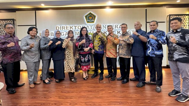 Direktur Jenderal Bimas Kristen Terima Audiensi DPRD Kota Palopo.