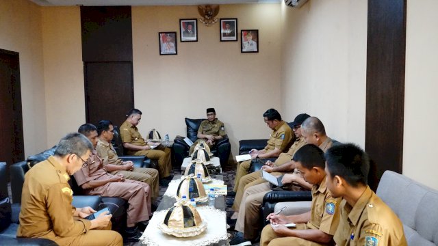 Wabup Soppeng Selle Pimpin Rapat Terbatas Perencanaan Pembentukan Sekolah Rakyat