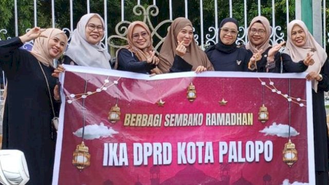  IKA DPRD Palopo Berbagi Di Penghujung Ramadan.