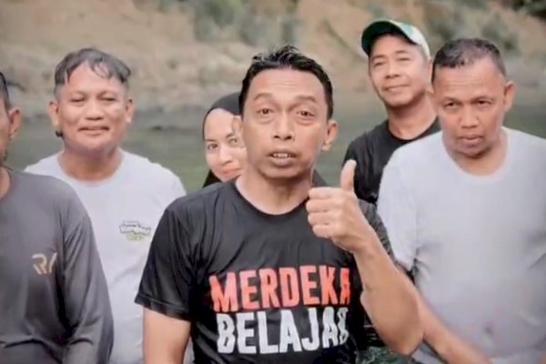 Bupati Syaharuddin Alrif Nikmati Suasana Hari Libur di Wisata Alami Sidrap Timur