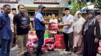 Dinsos Sulsel Salurkan Bantuan untuk Korban Kebakaran di Pulau Barrang Lompo Makassar