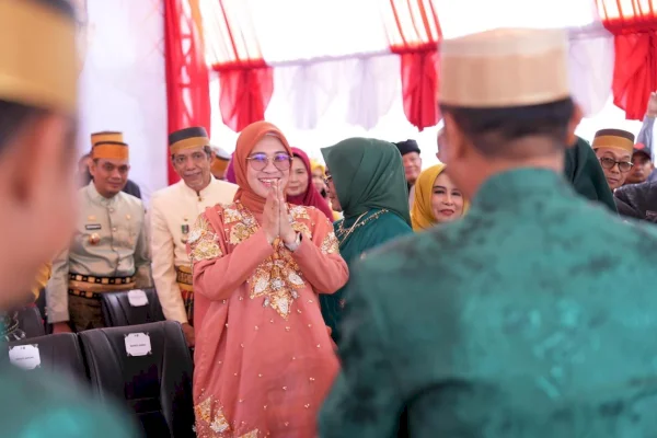 Bupati Gowa Husniah Talenrang Hadiri Hari Jadi Bone ke-695, Harap Sinergi Antar Daerah di Sulsel Makin Kuat