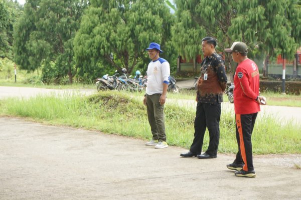 Satpol PP Lutim Matangkan Latihan Defile Jelang Apel Gelar Pasukan Tingkat Provinsi