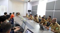 Bupati Lutim Ibas Pimpin Rapat Sinergi Pengerukan Sungai dan Pengendalian Banjir DAS Larona